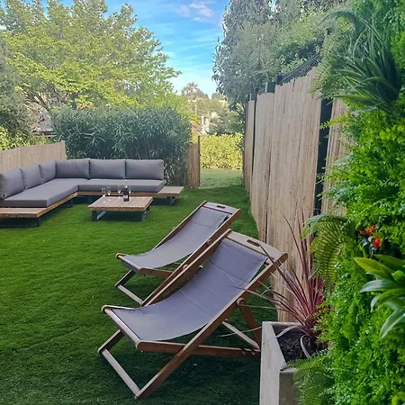 Апартаменты Autrichiens - De Gamme Lumineux Jardin Parking Антиб